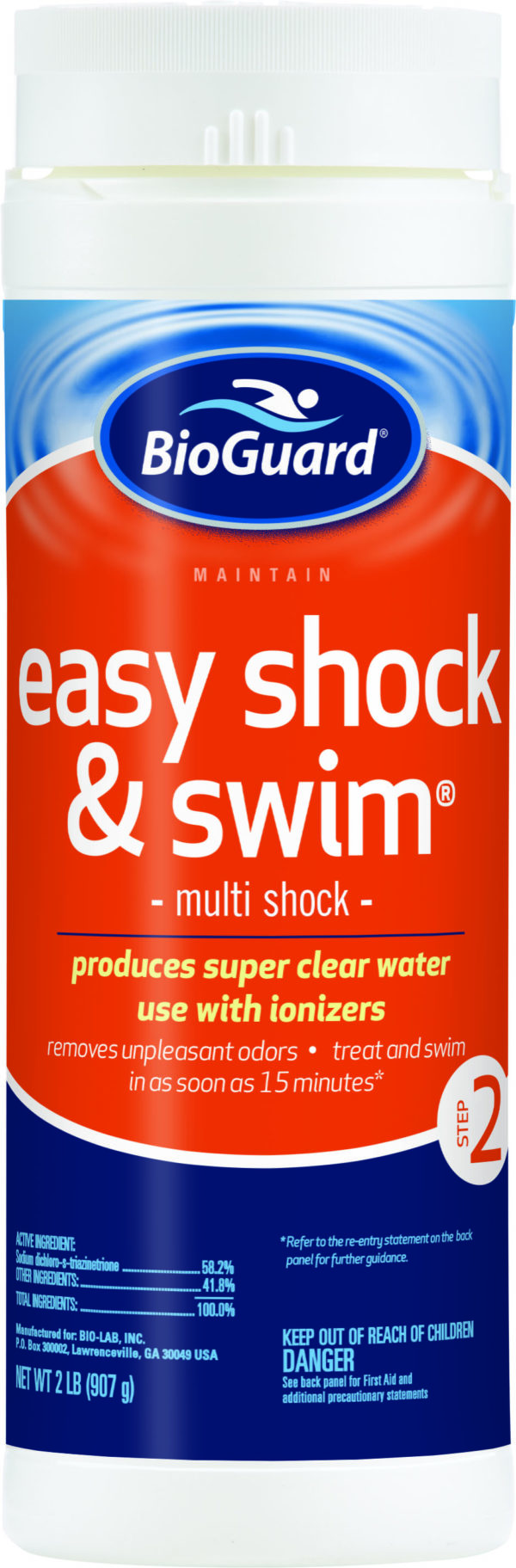 Easy Shock & Swim 2lb. Bottle